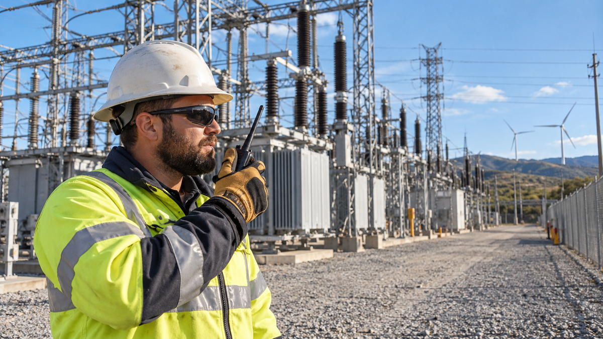 Two-Way Radios for Utilities & Energy
