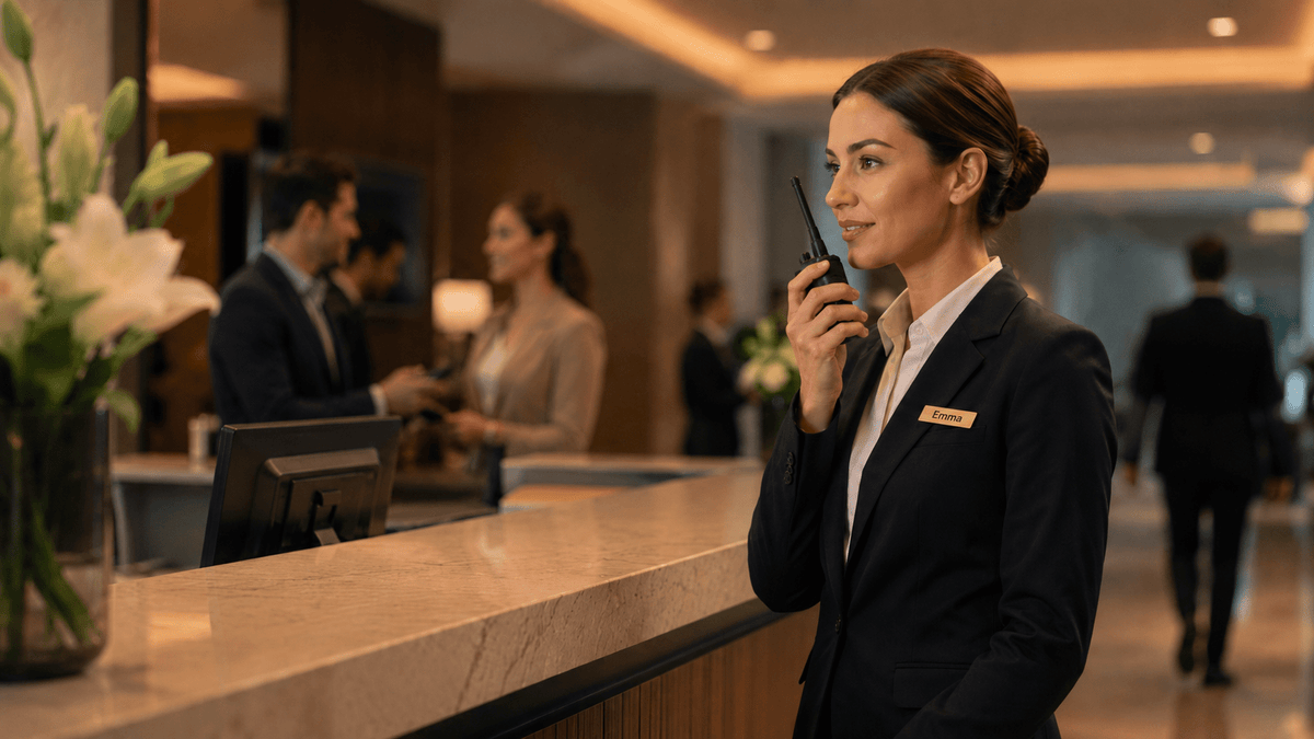 Two Way Radios for Hospitality - RadioTrader