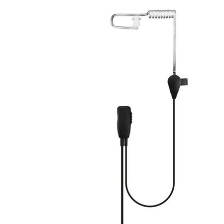 Economy Range Hytera BP5 Series Acoustic Tube Earpiece With Lapel Microphone.