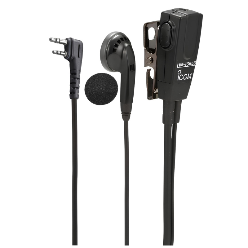 Icom HM-153 Earphone Microphone