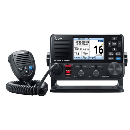 Icom IC-M510E VHF / Class D DSC Marine Radio.