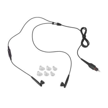 Motorola NNTN8298A Earbuds Two Wire 116cm Length.