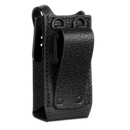 Motorola PMLN5839A Hard Leather Non-Display Case With 3-Inch Belt Loop.