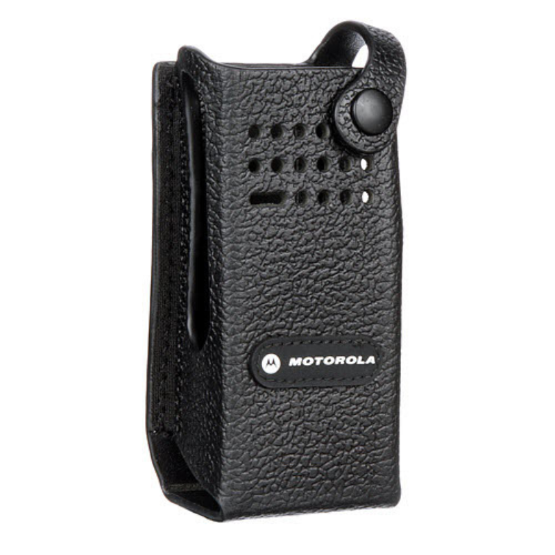 Motorola PMLN5839A Hard Leather Non-Display Case With 3-Inch Belt Loop.