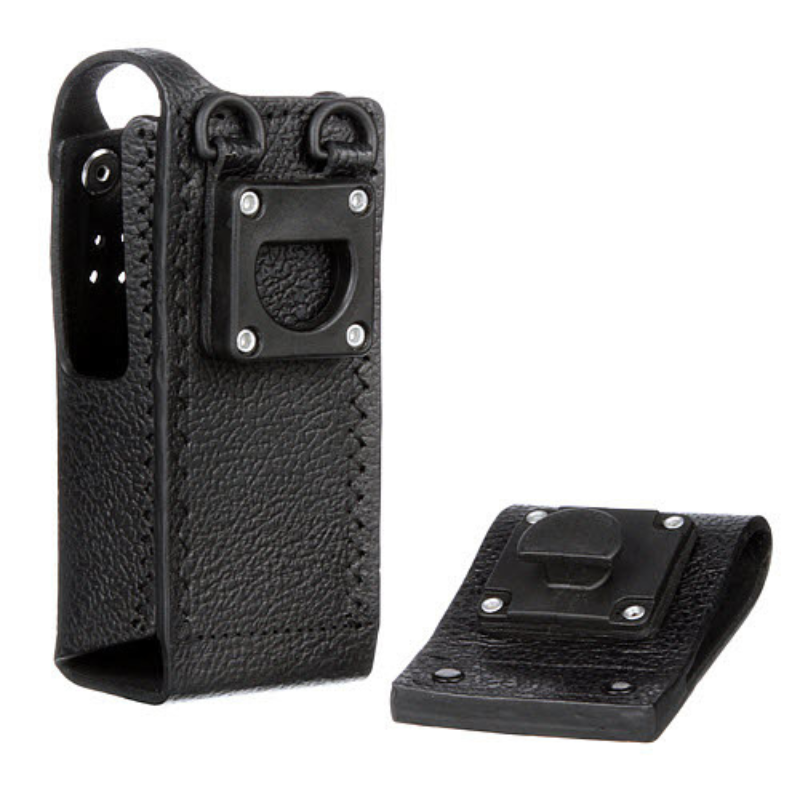 Motorola PMLN5843A Hard Leather Non Display Carry Case With 2.5 Inch Swivel Belt Loop.