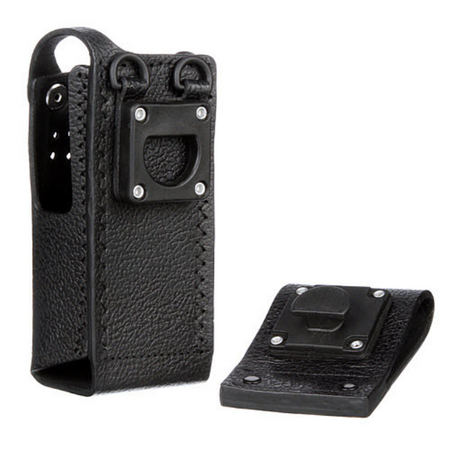 Motorola PMLN5843A Hard Leather Non Display Carry Case With 2.5 Inch Swivel Belt Loop.