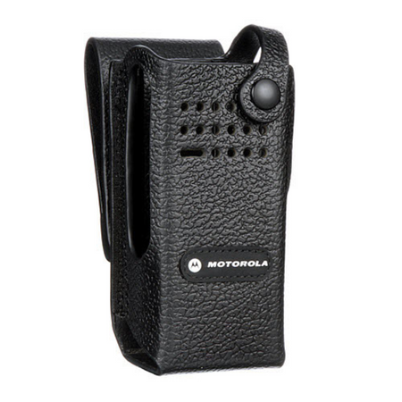 Motorola PMLN5846A Hard Leather Non Display Carry Case With 3 Inch Belt Loop).