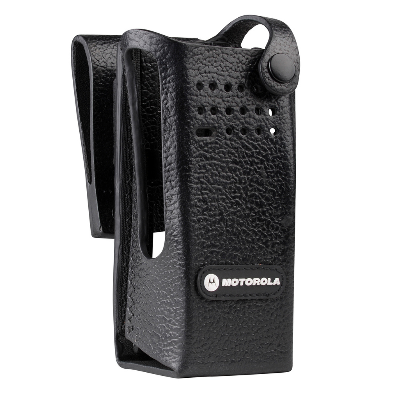 Motorola PMLN6086A ATEX Hard Leather Carry Case With Swivel Belt Loop (Non Display Radio).