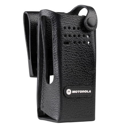 Motorola PMLN6086A ATEX Hard Leather Carry Case With Swivel Belt Loop (Non Display Radio).