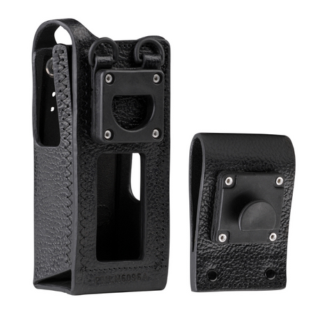 Motorola PMLN6086A ATEX Hard Leather Carry Case With Swivel Belt Loop (Non Display Radio).