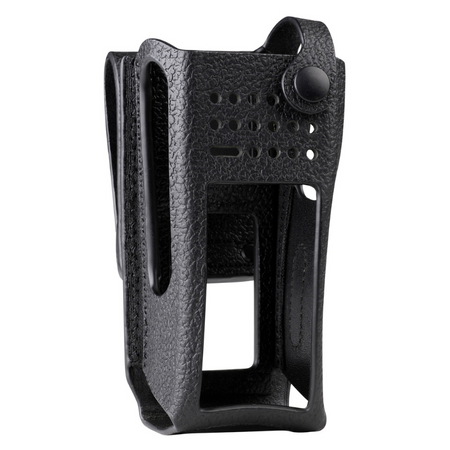 Motorola PMLN6097A ATEX Hard Leather Carry Case With Swivel Belt Loop (Display Radio).