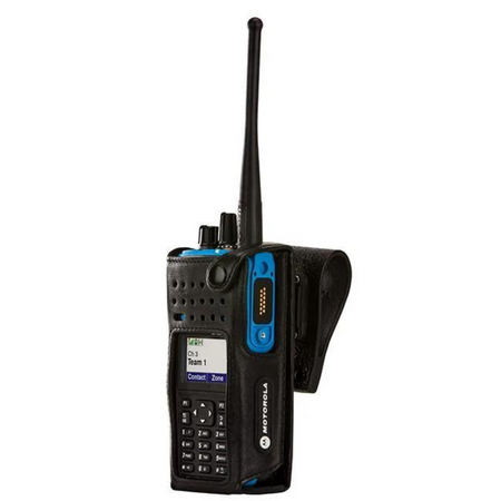 Motorola PMLN6099A ATEX Soft Leather Carry Case With Swivel Belt Loop (Display Radio).
