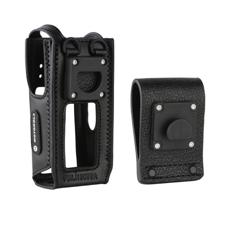 Motorola PMLN6099A ATEX Soft Leather Carry Case With Swivel Belt Loop (Display Radio).