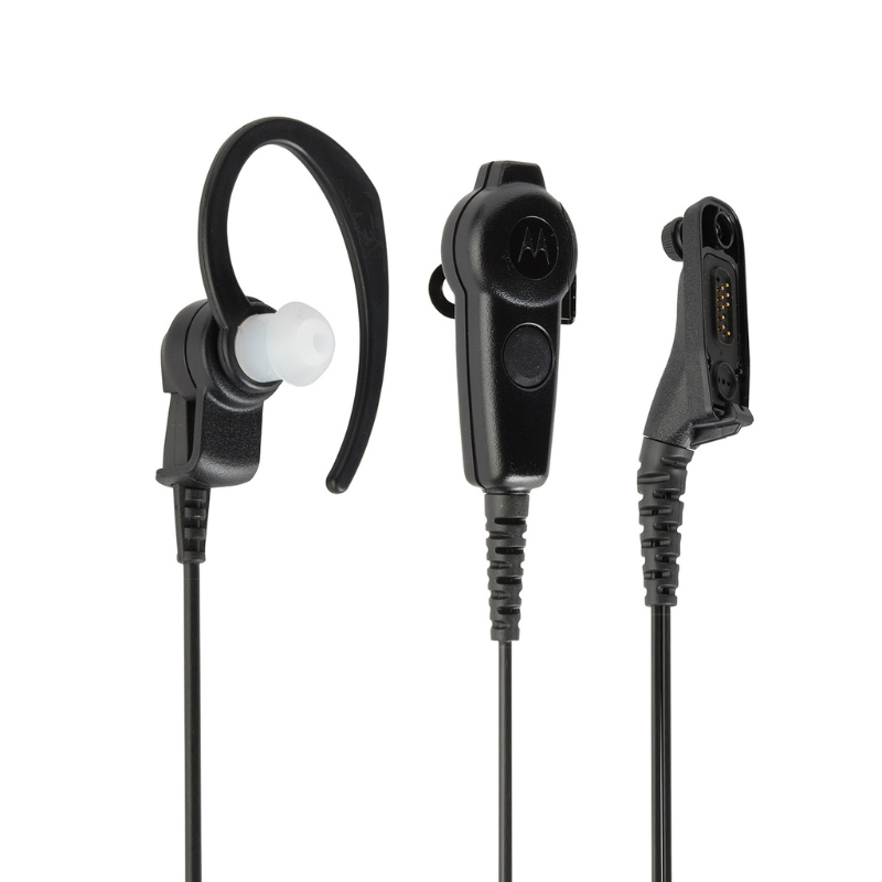 Motorola PMLN6127A Two Wire Surveillance Kit UL/TIA 4950 - Black.