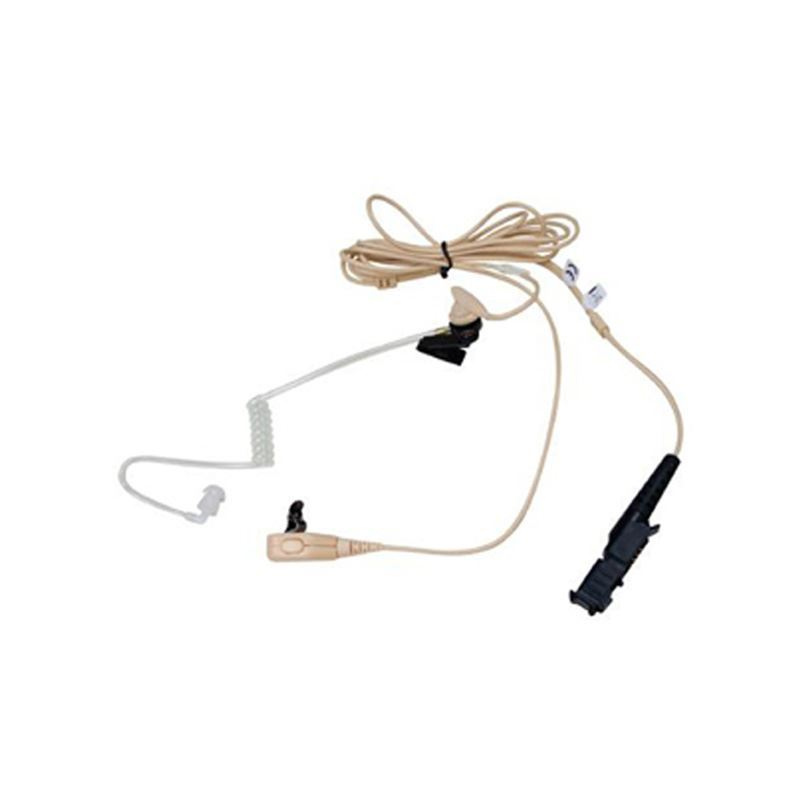 Motorola PMLN7270A 2-Wire Surveillance Kit With Translucent Tube - Beige.