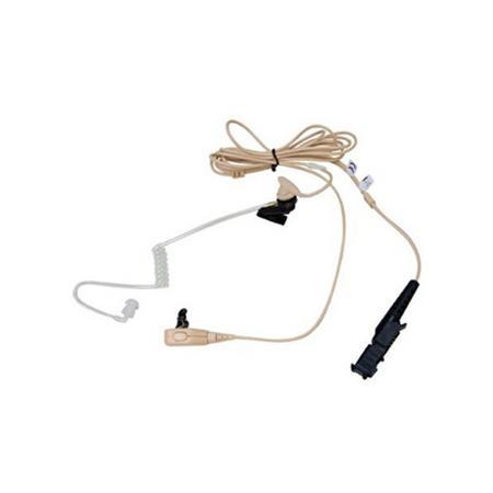 Motorola PMLN7270A 2-Wire Surveillance Kit With Translucent Tube - Beige.