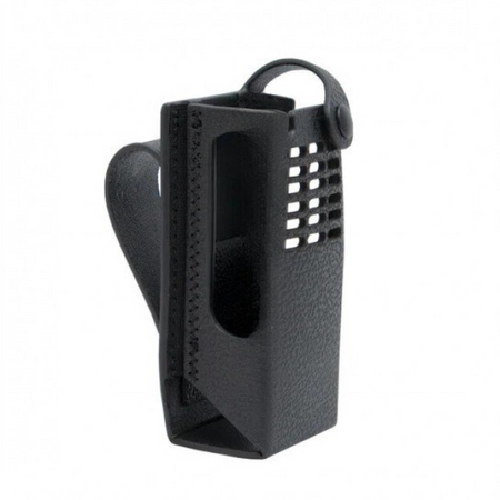 Motorola PMLN8304A Hard Leather Carry Case, 3 Fixed Belt Loop, Non Display.