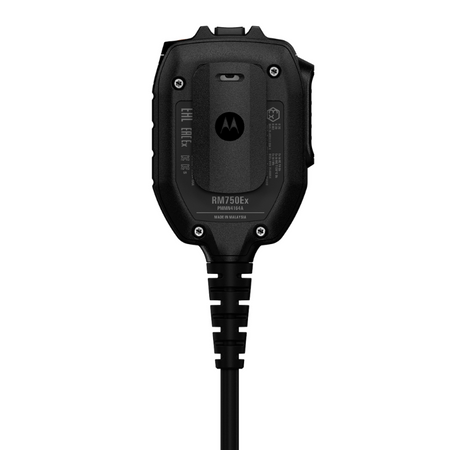 Motorola RM750Ex IMPRES ATEX Remote Speaker Microphone