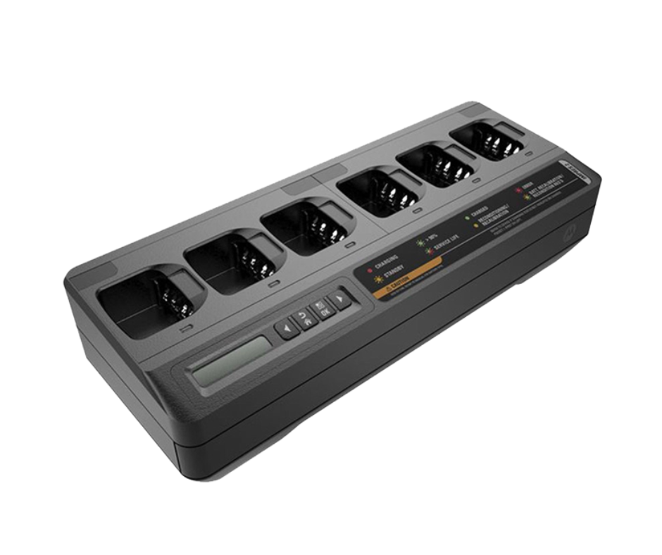 IMPRES 6-Way Multi-Unit Charger Base for DP2000 / DP4000 Series