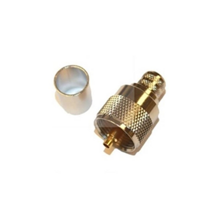 Economy Range UHF Male Crimp RG213 PL259.