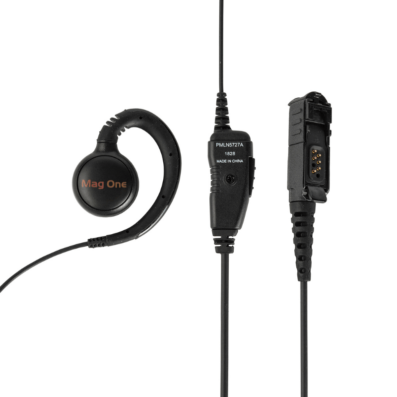 DP2000 DP3441 DP3661E Mag One Earpiece With In-line Microphone and PTT - RadioTrader