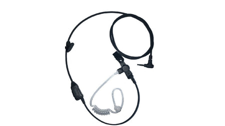 Hytera EAS07 Earpiece with In-Line PTT & Transparent Acoustic Tube - RadioTrader