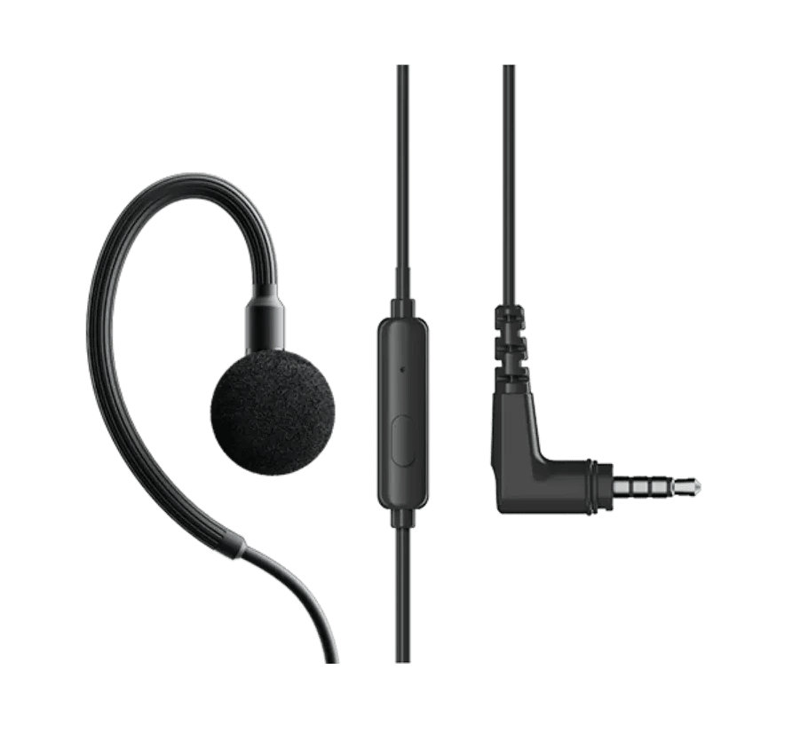 Hytera EHS31 C-Style Earset with In-Line PTT & Microphone - RadioTrader