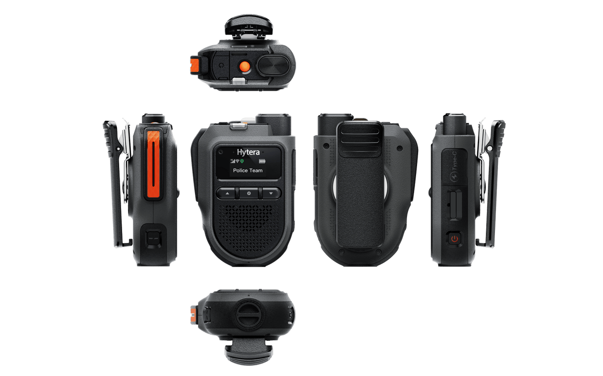 Hytera W60 Wearable PoC Radio with Camera - RadioTrader