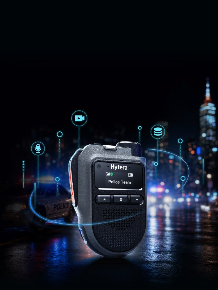 Hytera W60 Wearable PoC Radio with Camera - RadioTrader