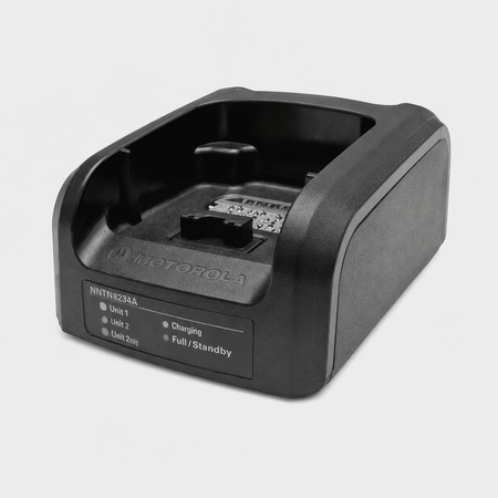 Motorola NNTN8234A Desktop Dual Unit Charger Base - RadioTrader