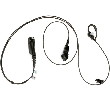 Motorola PMLN6127A DP4000 Series 1 Wire Surveillance Kit UL/TIA 4950 - Black - RadioTrader