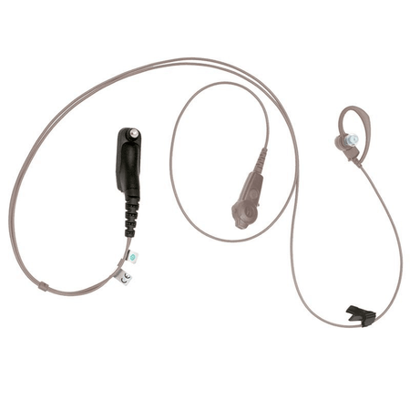 Motorola PMLN6128A DP4000 Series 2 Wire Surveillance Kit UL/TIA 4950 - Beige - RadioTrader