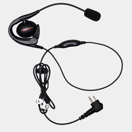 Motorola PMLN6537A MagOne Earset With Boom Microphone and In-Line PTT/ VOX Switch.
