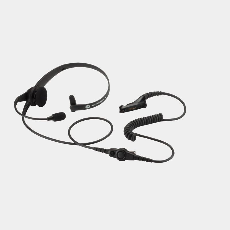 Motorola RMN5058A Lightweight Headset With PTT and VOX UL/TIA 4950.
