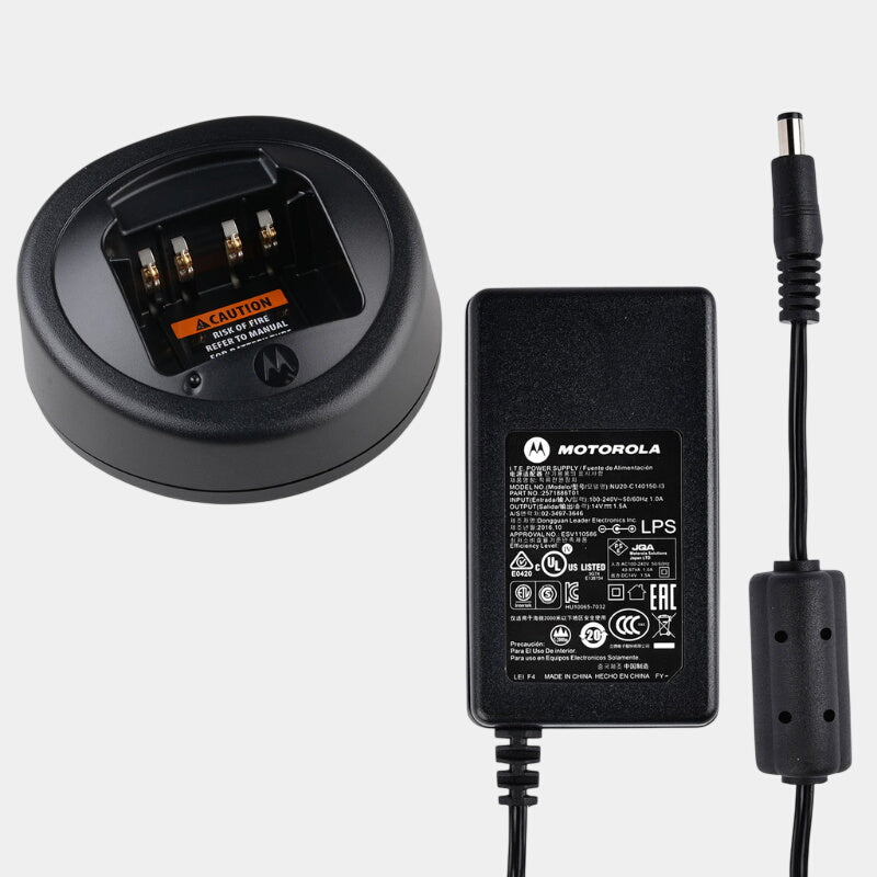 Motorola NNTN8273A Single Unit Charger Euro Plug.