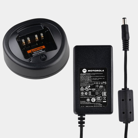 Motorola NNTN8273A Single Unit Charger Euro Plug.