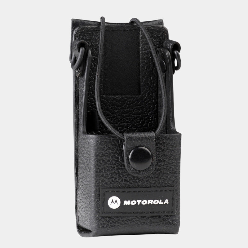 Motorola RLN5383A Hard Leather Carry Case with Belt Loop.