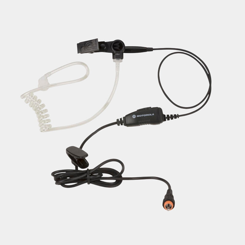 Motorola HKLN4603A CLP Single Pin Surveillance Kit With PTT.