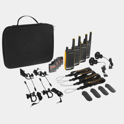Motorola T82 Talkabout Extreme Quad Pack.
