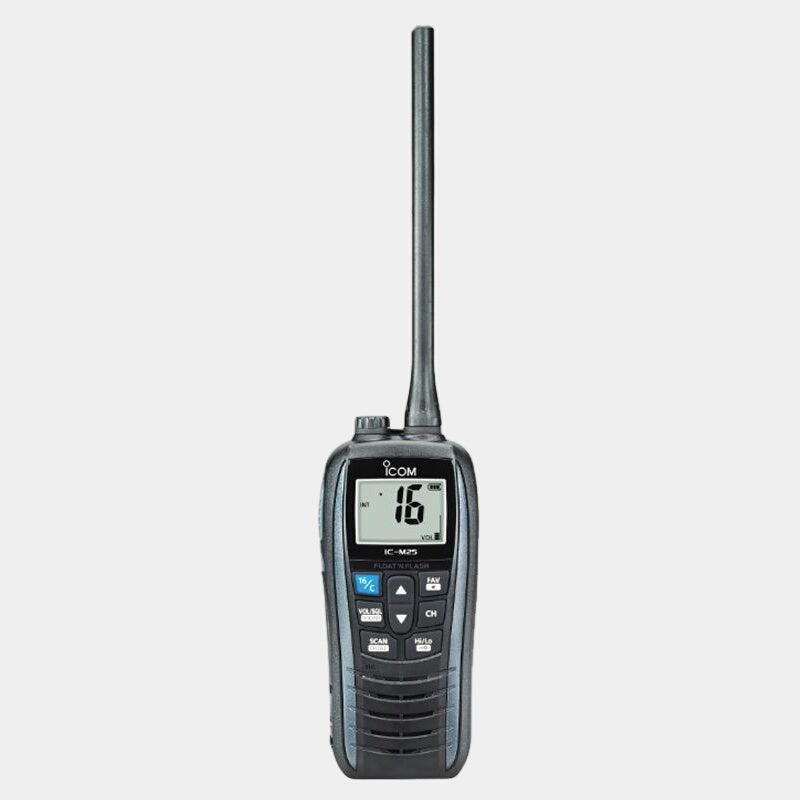 Icom IC-M25 VHF Buoyant Marine Transceiver.