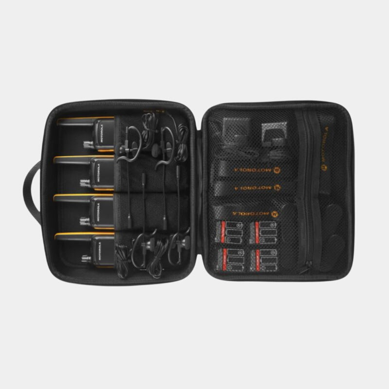Motorola T82 Talkabout Extreme Quad Pack.