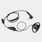 Motorola HKLN4599A CLP CLK D-Style Earpiece with In-Line Microphone and PTT.